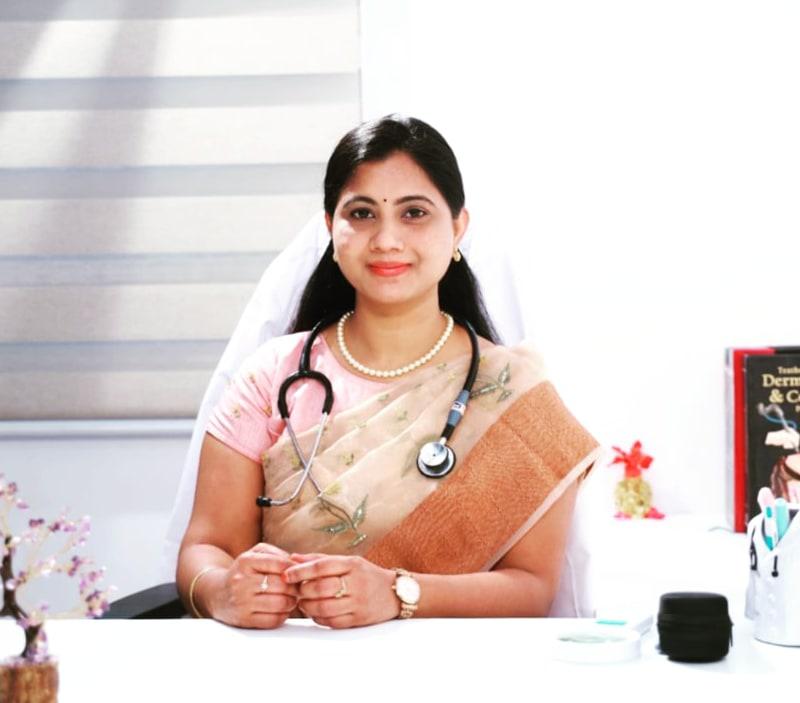 Dr. Chandi Priya Bonu, dermatologist at Amulya Skin and Hair Clinic